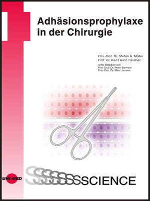 cover image of Adhäsionsprophylaxe in der Chirurgie